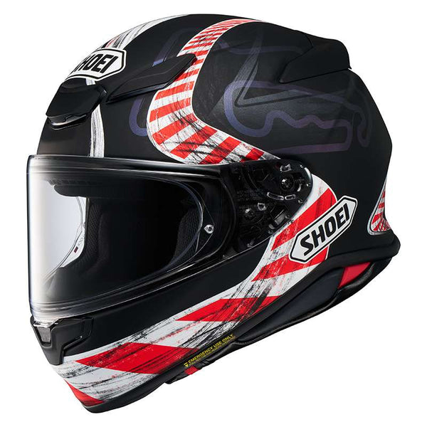 Shoei Nxr 2 Knee Down Tc-5 Helmet Red