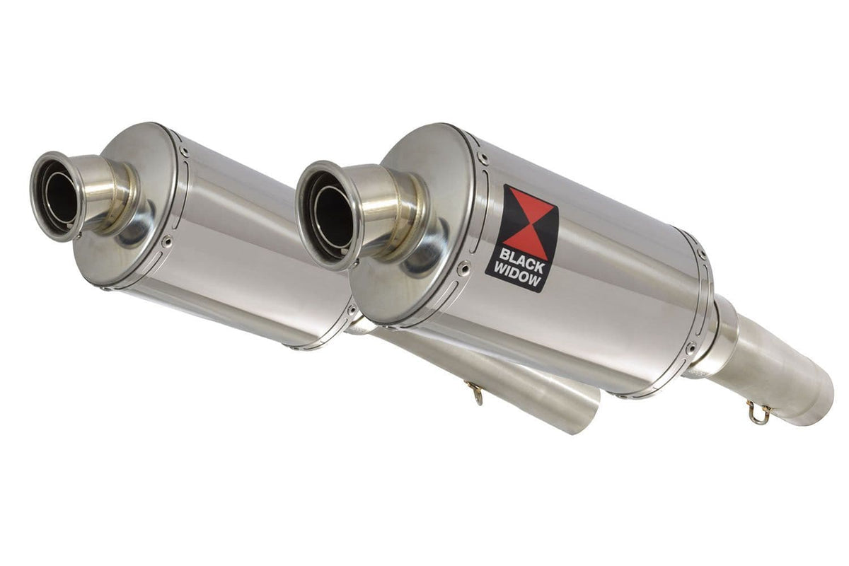 Aprilia SL1000 Falco 230mm oval stainless silencer
