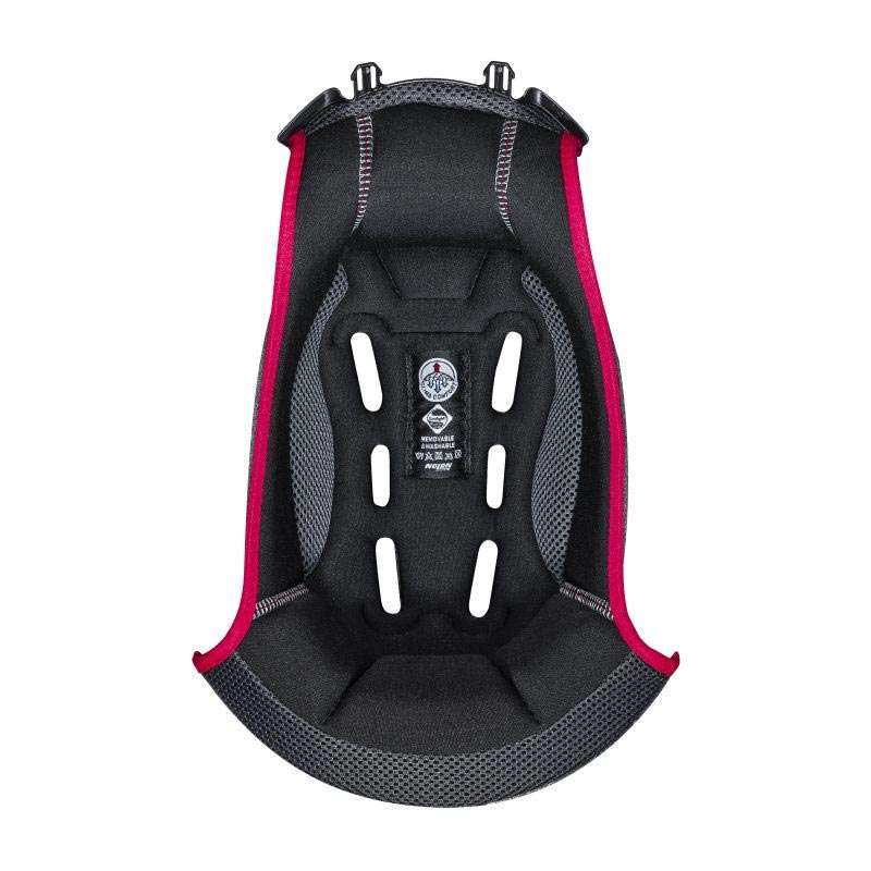 Nolan N60.5 Crown Pad Black Red