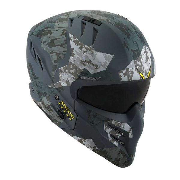 Suomy Armor Urban Squad Helmet Camo Grey Matt