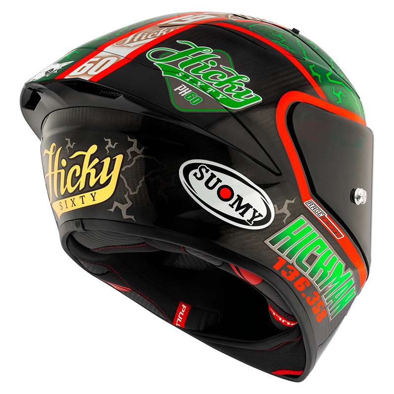 Suomy S1-xr Gp Carbon Hickman Replica 2024 Helmet