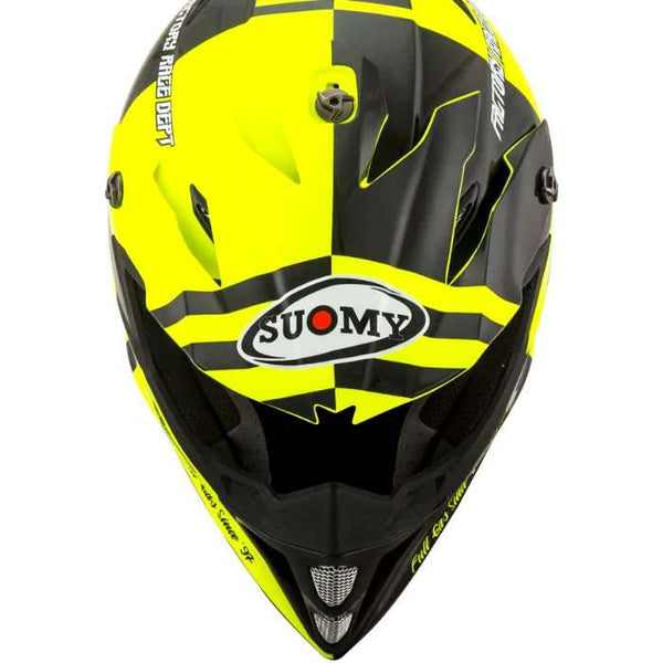 Suomy Mx Speed Full Gas Yellow Visor