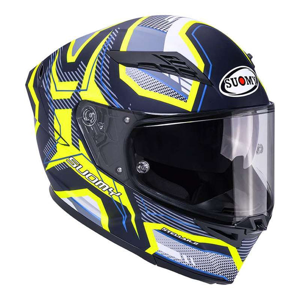 Suomy Stellar 2 Blackstar Helmet Black Matt Yellow