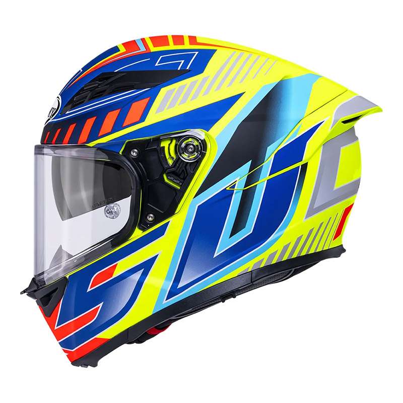 Suomy Stellar 2 Deepspace Helmet Yellow Matt Blue