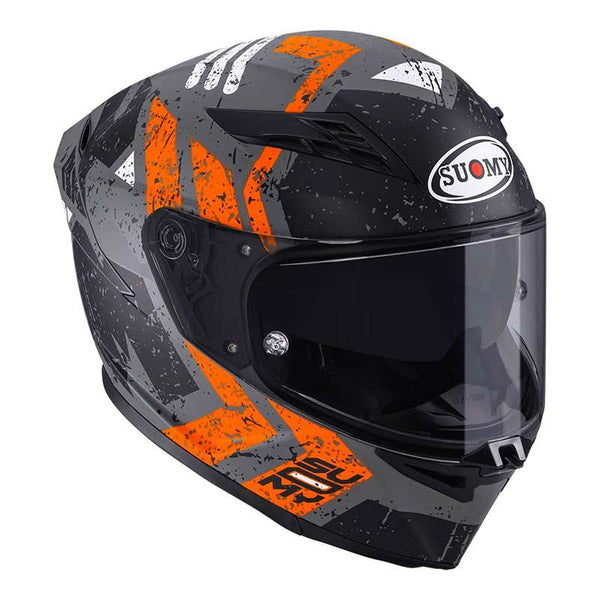 Suomy Stellar 2 Entropy Helmet Orange Matt