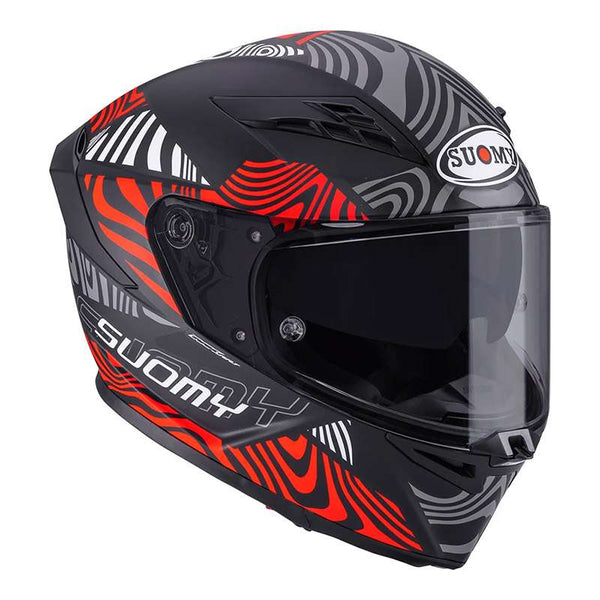 Suomy Stellar 2 Molten Helmet Red Matt