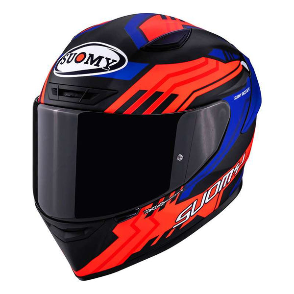 Suomy Track-1 Framework Helmet Black Red Blue