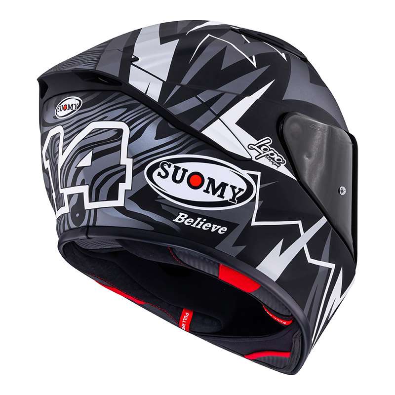 Suomy Track-1 Sam Lowes Replica 2025 Helmet Black Matt