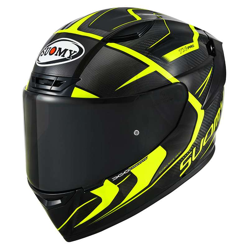 Suomy Tx-pro Advance Helmet Yellow Fluo