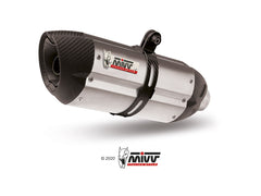 Mivv Sound Low Position Slip-On Exhaust for BMW R NineT 2014-22