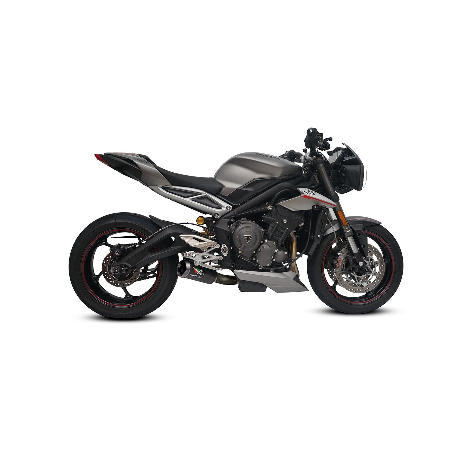 Austin Racing DE-CAT Slip-On Exhaust for Triumph Street Triple RS