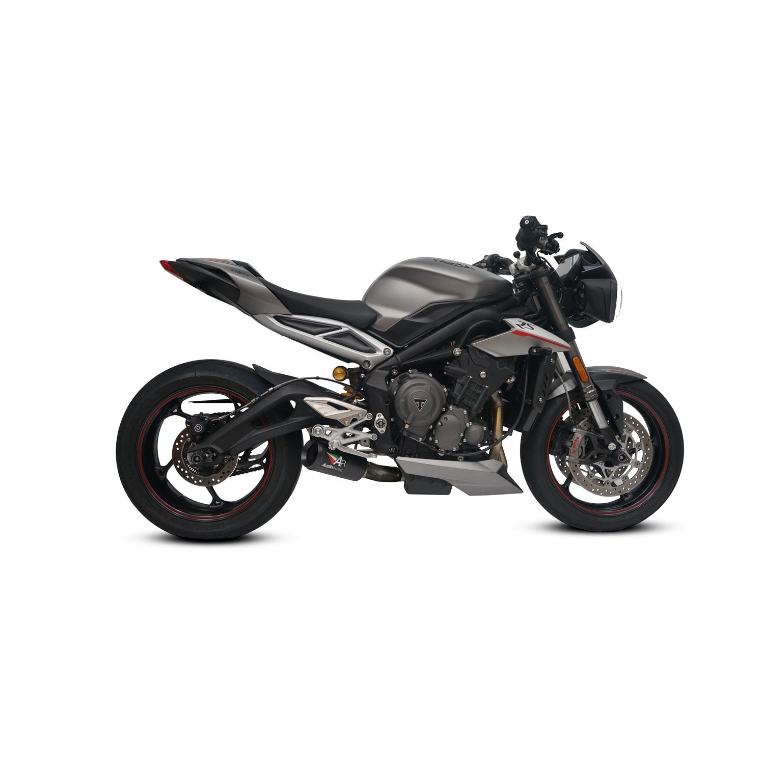 Austin Racing DE-CAT Slip-On Exhaust for Triumph Street Triple RS
