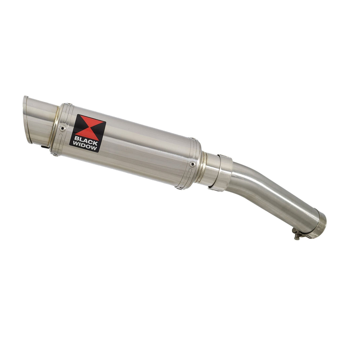 230mm GP Round Stainless Silencer for Aprilia Tuareg 660