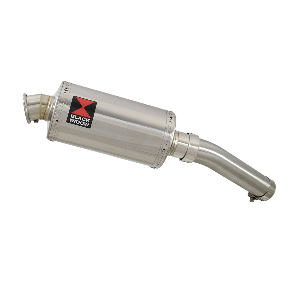 230mm Oval Stainless Silencer for Aprilia Tuareg 660