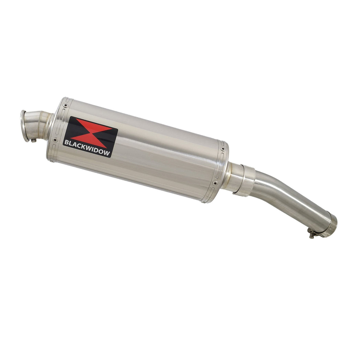 300mm Oval Stainless Silencer for Aprilia Tuareg 660