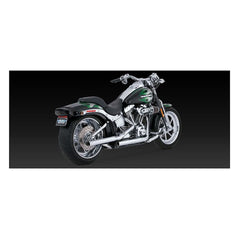 Vance & Hines 2 1/2" Straightshots HS Slip-On Mufflers For Harley Softail