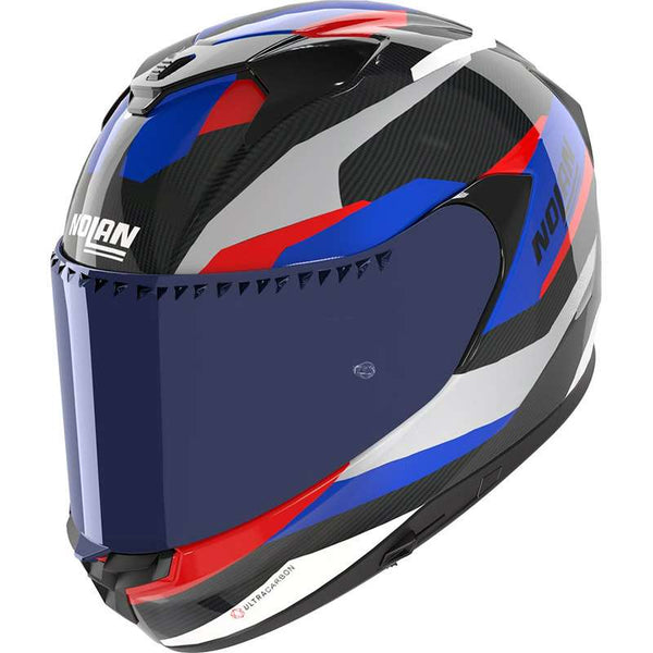 Nolan X-904 Ultra Carbon Calibro Helmet Blue Black