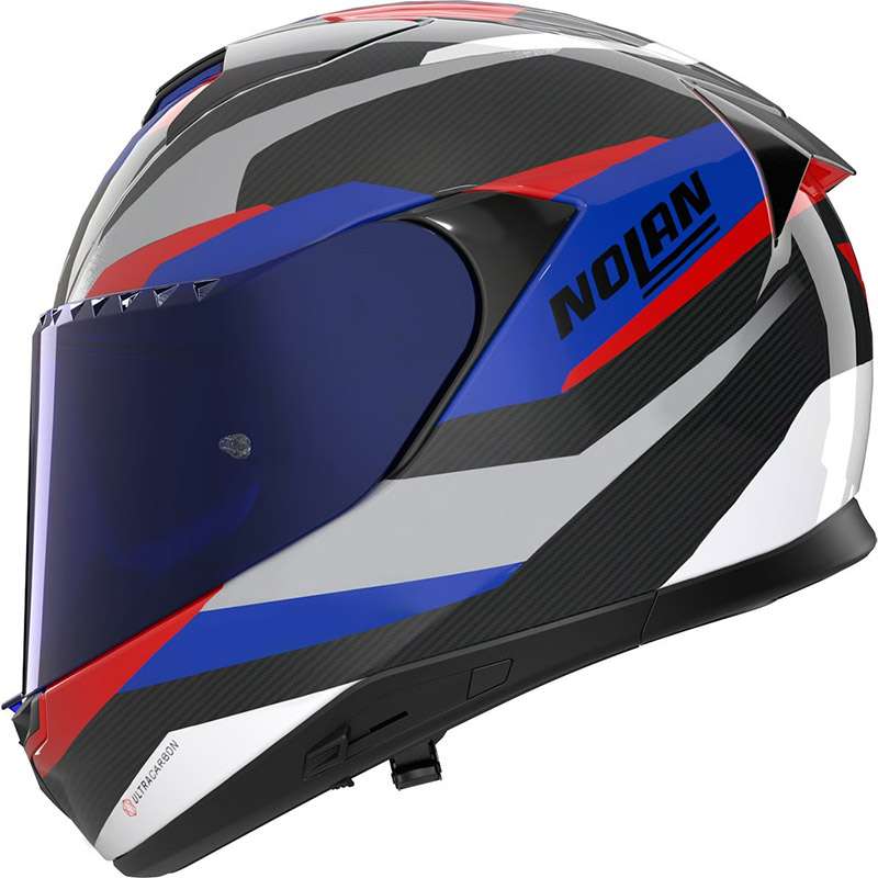 Nolan X-904 Ultra Carbon Calibro Helmet Blue Black