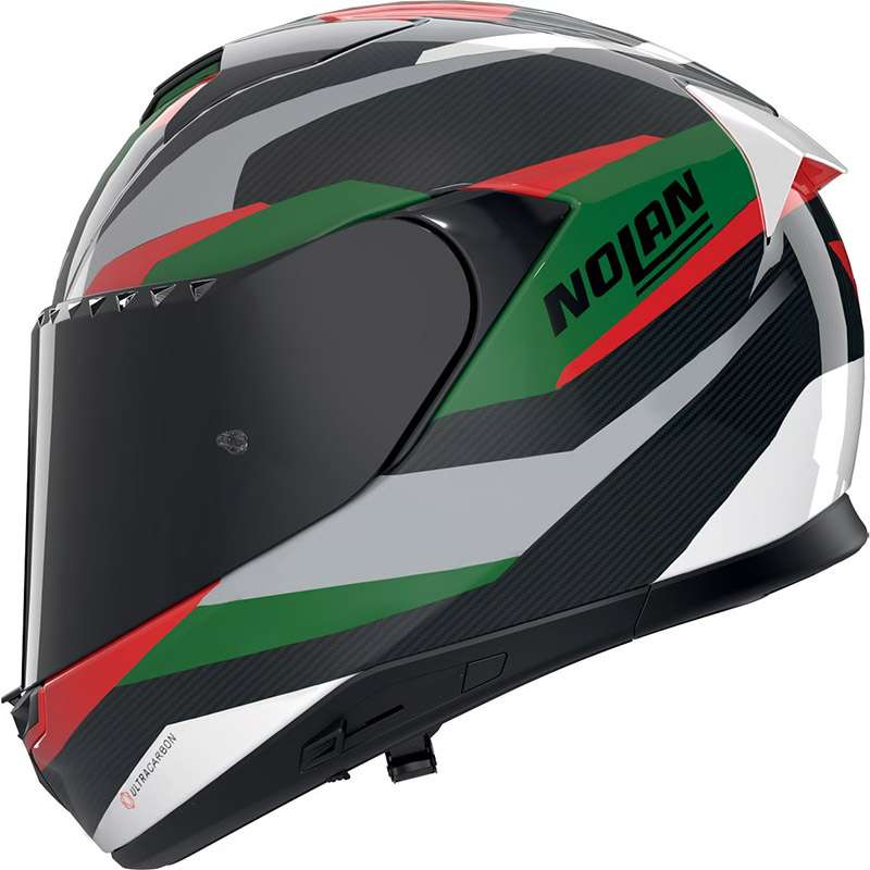 Nolan X-904 Ultra Carbon Calibro Helmet Green Black