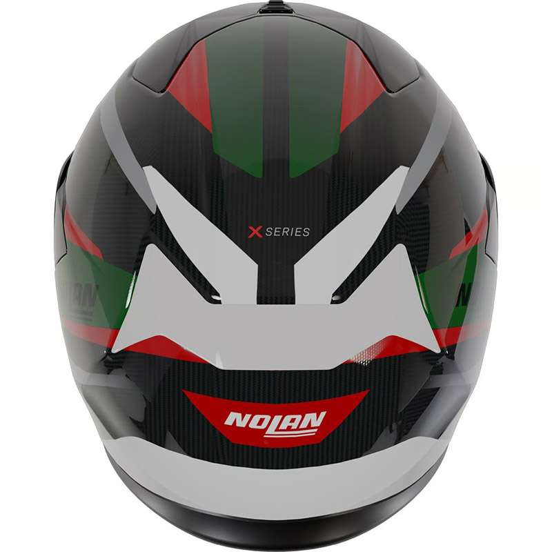 Nolan X-904 Ultra Carbon Calibro Helmet Green Black
