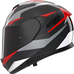 Nolan X-904 Ultra Carbon Calibro Helmet Black Red