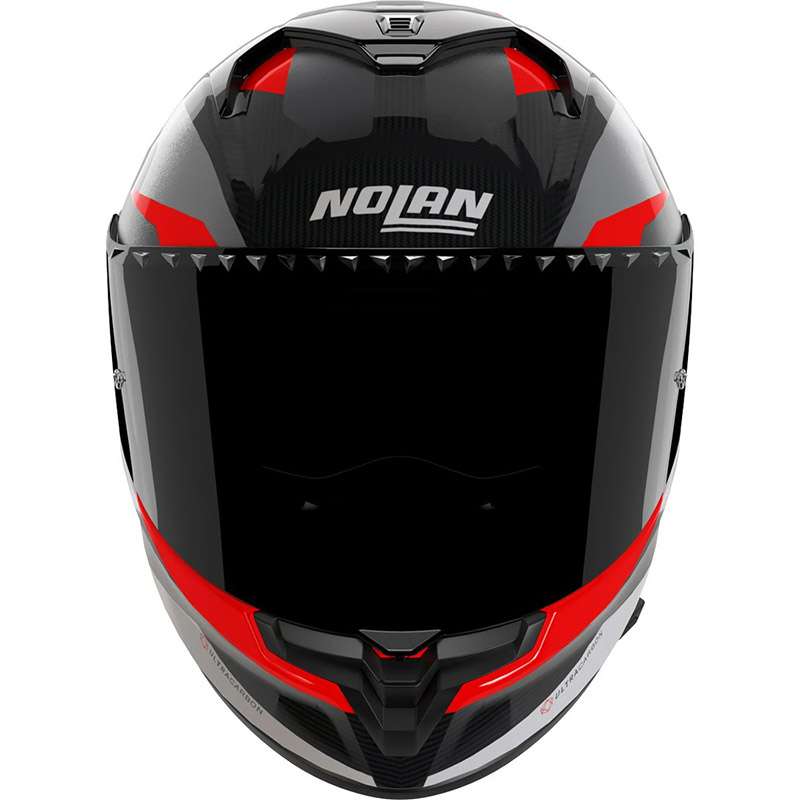 Nolan X-904 Ultra Carbon Calibro Helmet Black Red
