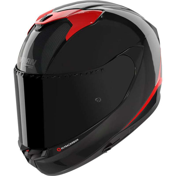 Nolan X-904 Ultra Carbon Emblema Helmet Black Red
