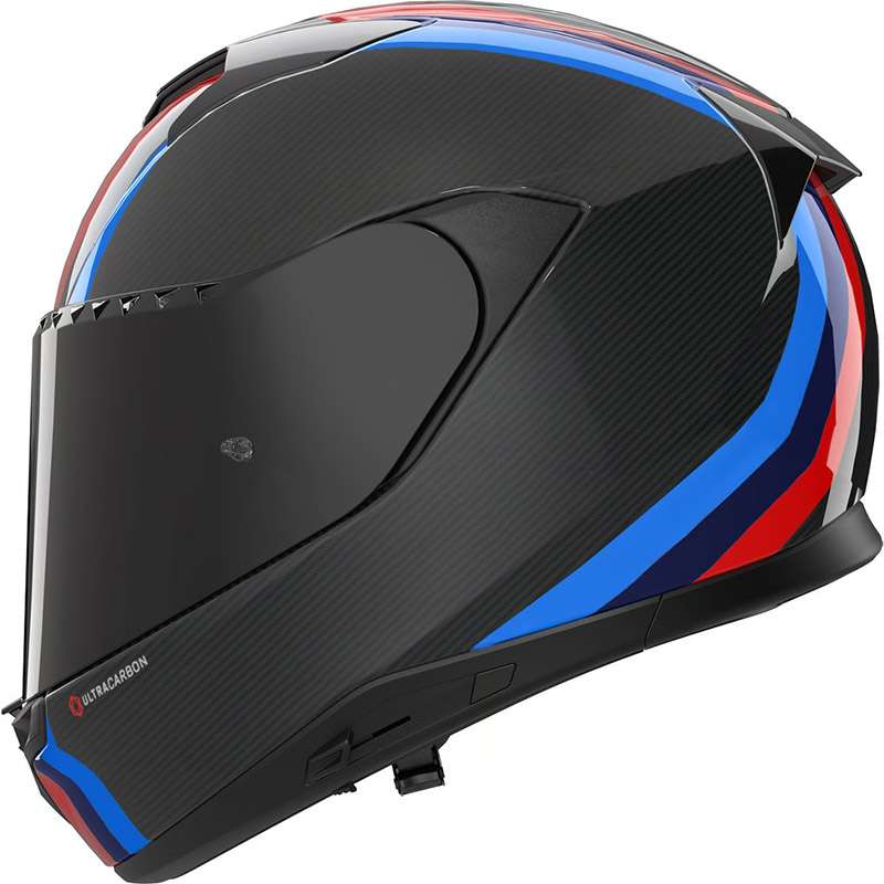 Nolan X-904 Ultra Carbon Gemini Helmet Blue Red