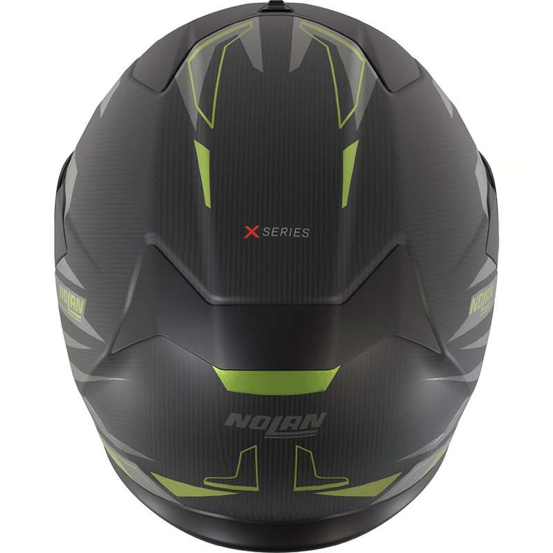 Nolan X-904 Ultra Carbon Rombo Green Black