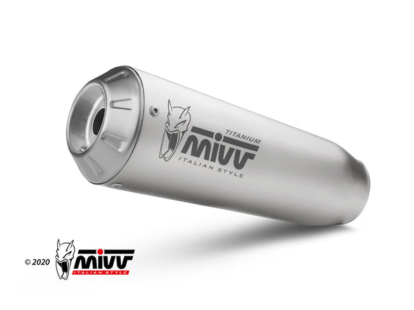 Mivv X-M1 Titanium Slip-On Exhaust for BMW S1000RR 2019-22