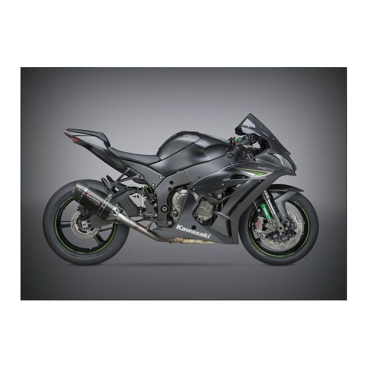 Yoshimura Alpha Race Slip-On Exhaust for Kawasaki ZX-10R