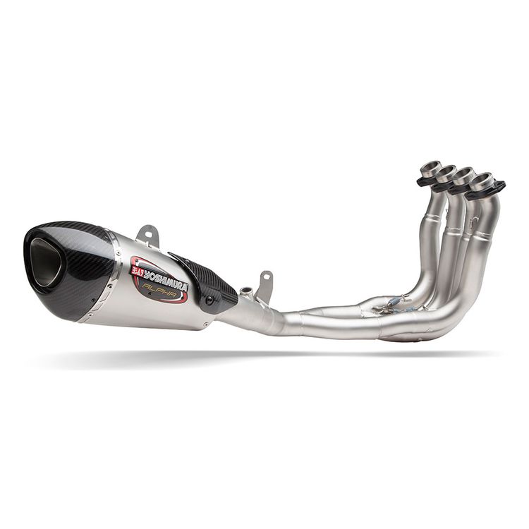 Yoshimura Alpha T Works Race Exhaust System for Yamaha R6