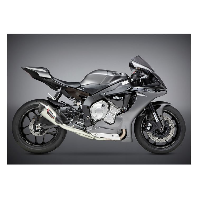 Yoshimura Alpha T Works Race Slip-On Exhaust for Yamaha R1