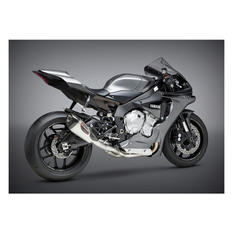 Yoshimura Alpha T Works Race Slip-On Exhaust for Yamaha R1