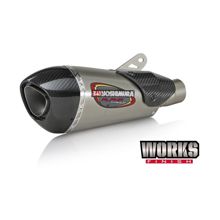 Yoshimura Alpha T Works Race Slip-On Exhaust for Kawasaki ZX-10R