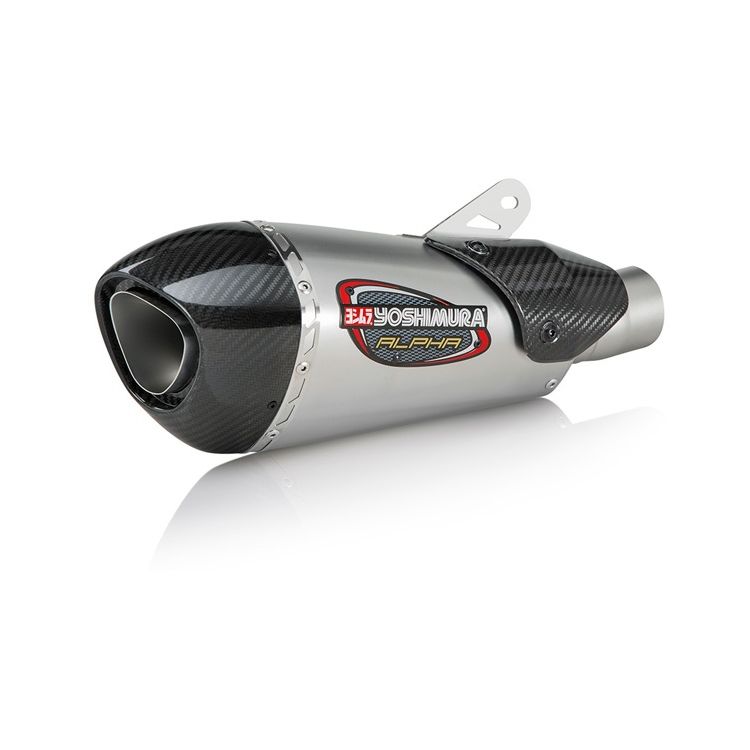 Yoshimura Alpha T Works Street Slip-On Exhaust for Kawasaki ZX10RR