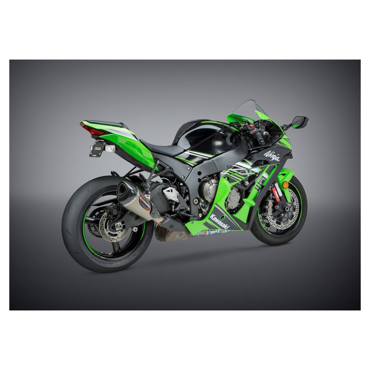 Yoshimura Alpha T Works Street Slip-On Exhaust for Kawasaki ZX10RR