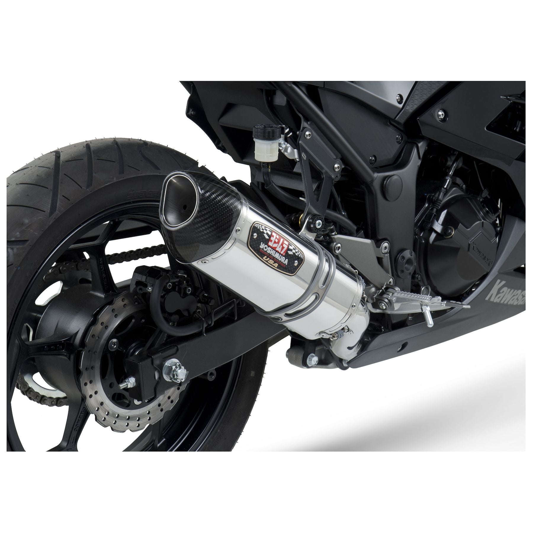 Yoshimura R77 Race Exhaust System for Kawasaki Ninja 300
