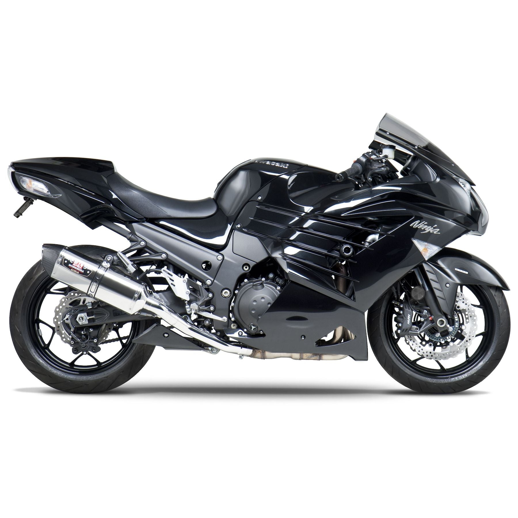 Yoshimura R77 Race Slip-On Exhaust for Kawasaki ZX-14R