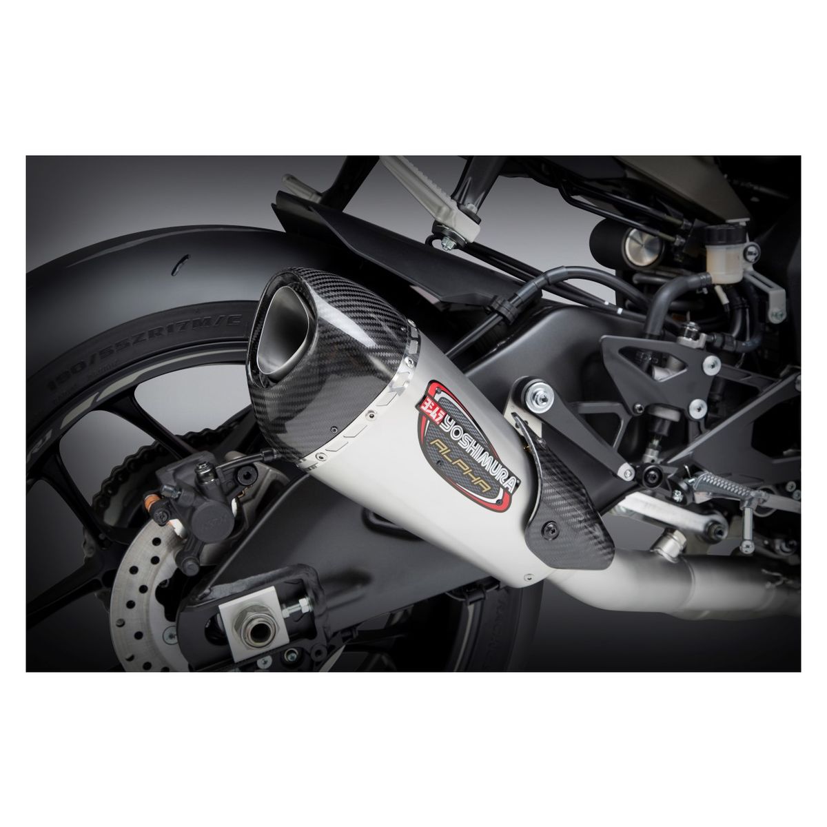 Yoshimura Alpha T Works Race Slip-On Exhaust for Yamaha R1