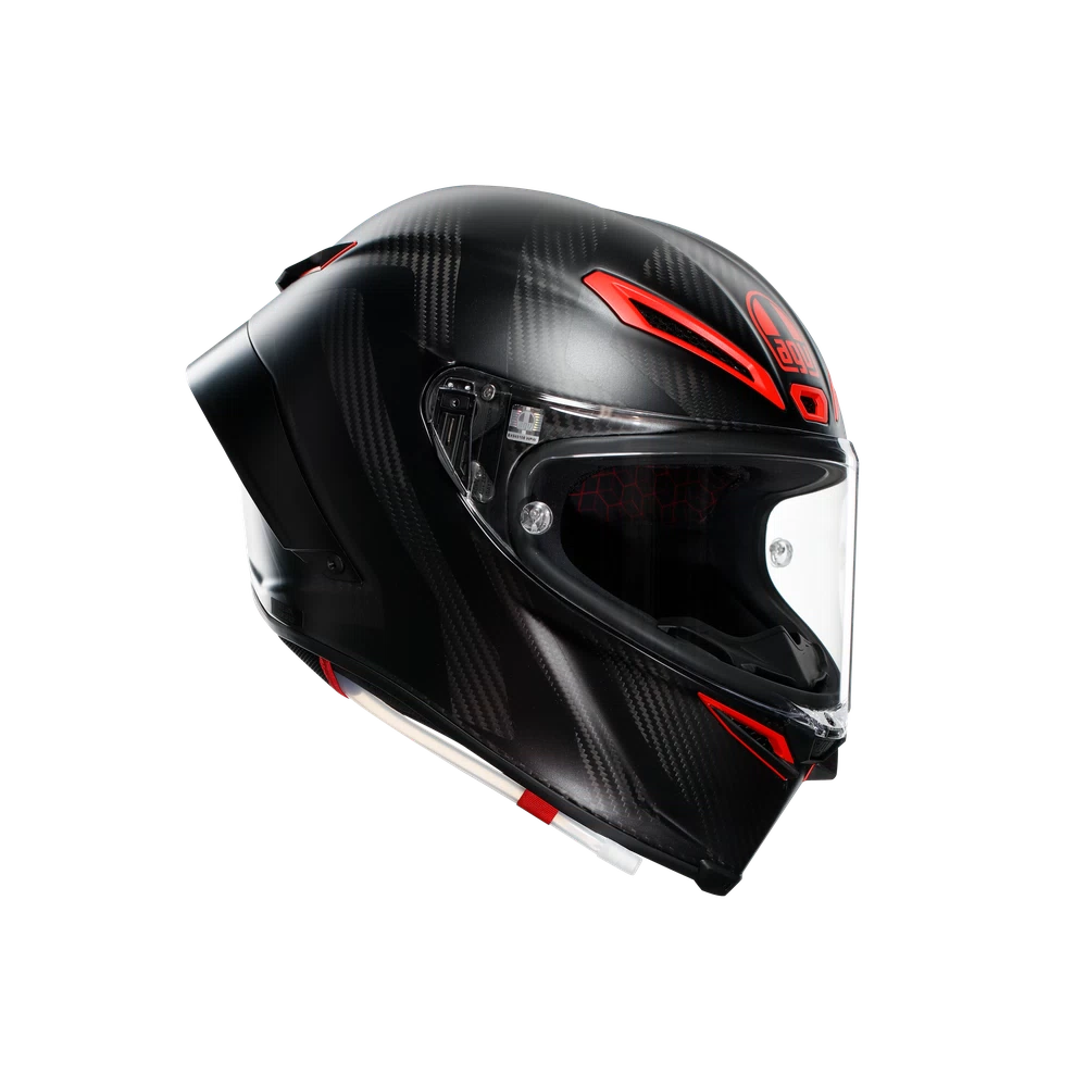 Pista-gp-rr-intrepido-matt-carbonblkred-motorbike-full-face-helmet-e2206-dot - image none - pista_front